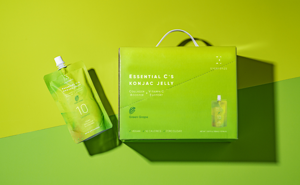 Essential C's Konjac Jelly - Green Grape