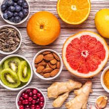 health, food, vitamin c, immune system, D3, E