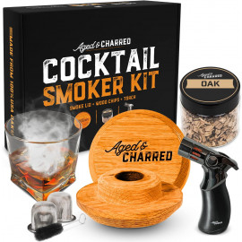 Aged & Charred Cocktail Smoker Kit