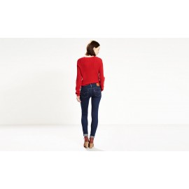LEVI'S 711 STRETCH SELVEDGE SKINNY JEANS