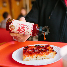 Mikes Hot Honey Sauce Bottle
