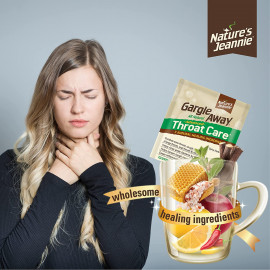 Nature's Jeannie Gargle Away Advanced Throat Care
