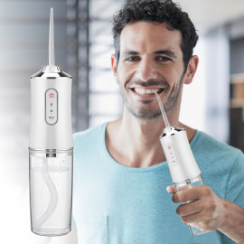 Oral Irrigator Portable Dental Water Flosser USB Rechargeable