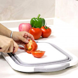 QiMH Collapsible Cutting Board and Colander