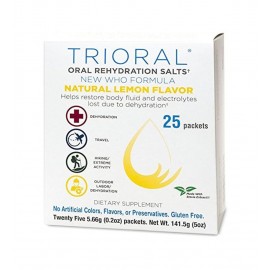 TRIORAL Oral Rehydration Salts Natural Lemon