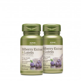 GNC Herbal Plus Bilberry Extract Supports Eye Health