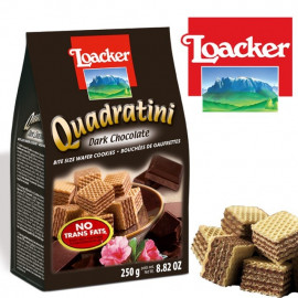 Loacker Quadratini Premium Wafer Cookies