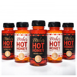 Mikes Hot Honey Sauce Bottle