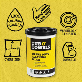 Tub O Towels Heavy-Duty Cleaning Wipes